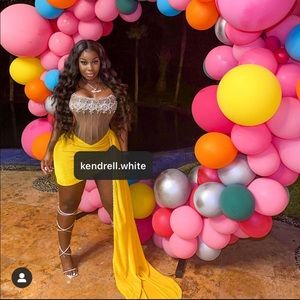 Ken white birthday dress